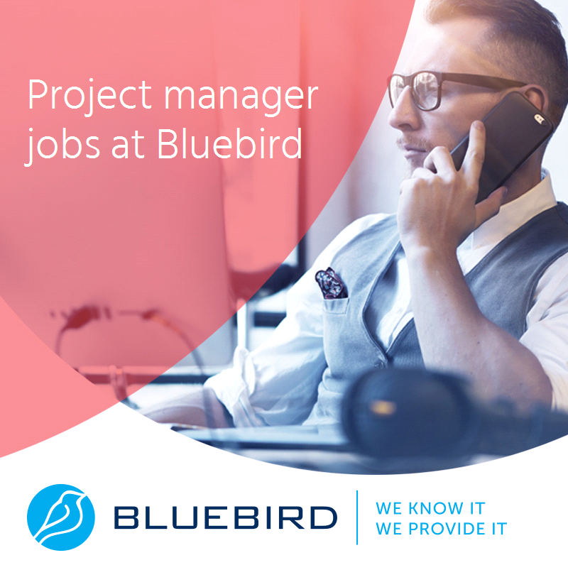 Project manager jobs at Bluebird
