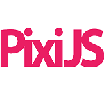 Pixi Js logo from Bluebird