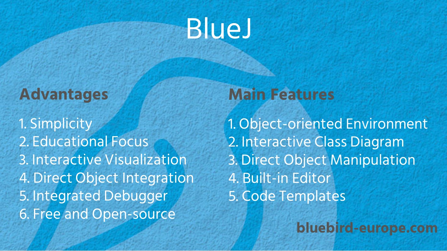 Java IDEs and Text Editors - BlueJ - Bluebird Blog