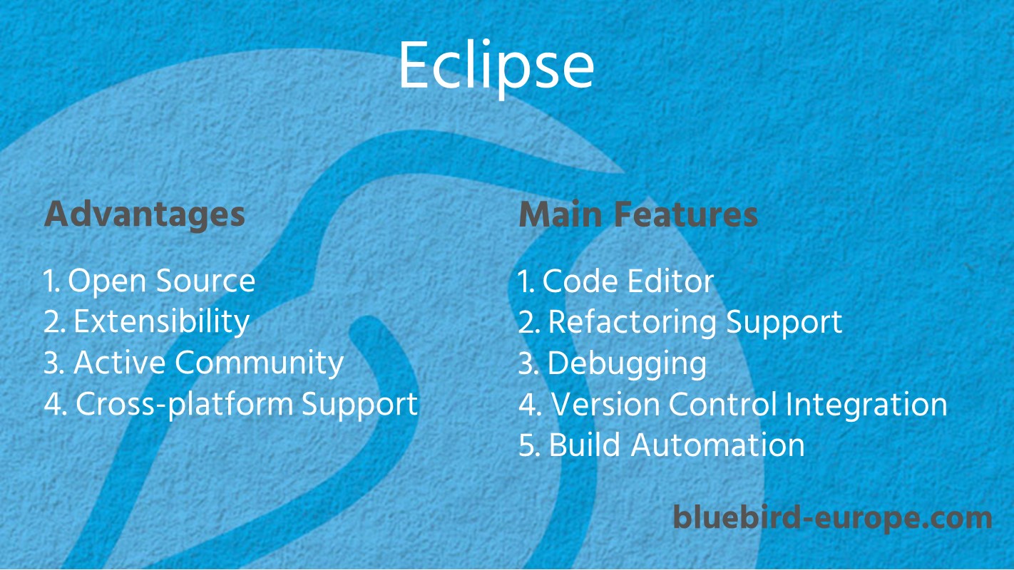 Java IDEs and Text Editors - Eclipse - Bluebird Blog