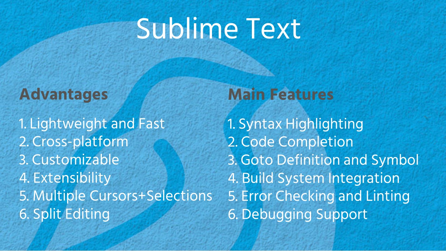 Sublime Text - Bluebird Blog