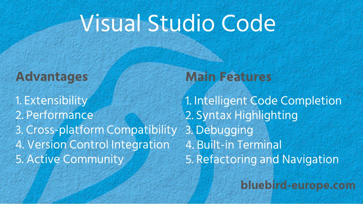 Visual Studio Code - Bluebird Blog