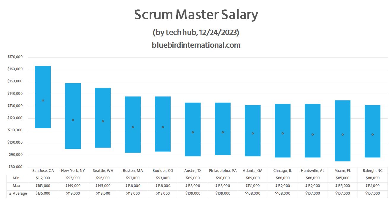 Scrum Master Salary - Bluebird Blog