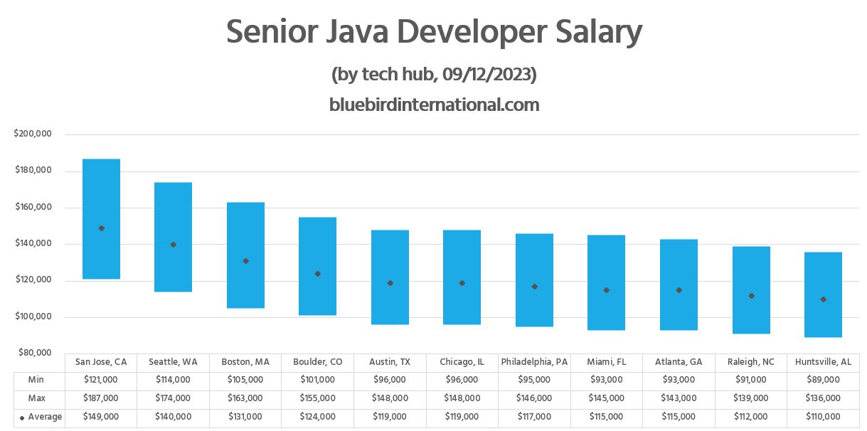 Senior Java Developer Salary - Bluebird Blog