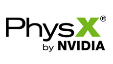 Game Physics - PhysX Logo  – Bluebird