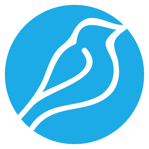 Bluebird logo emblem